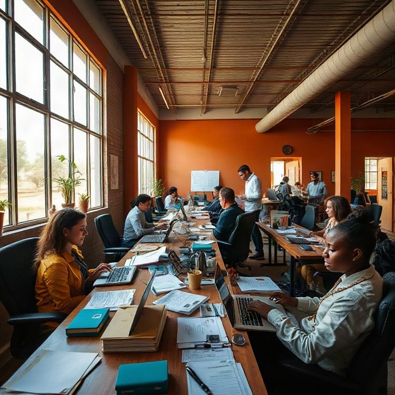 Forgewecho professional services workspace in Eldoret